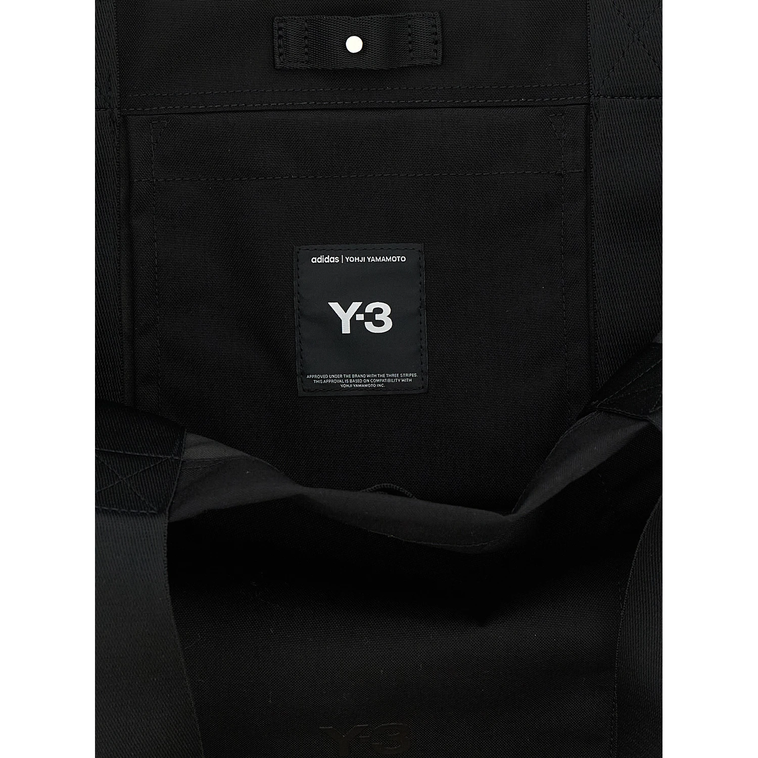 Black Polyamide Tote Bag