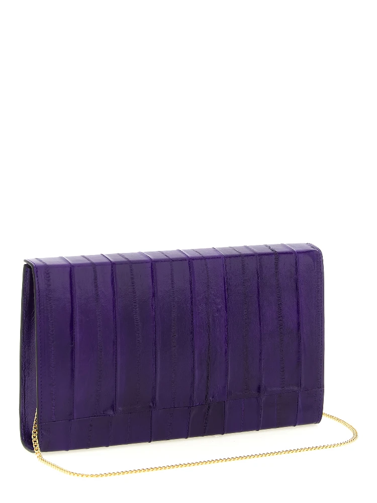 Purple Leather Clutch Bag alternative