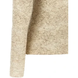 Beige Silk Cardigan