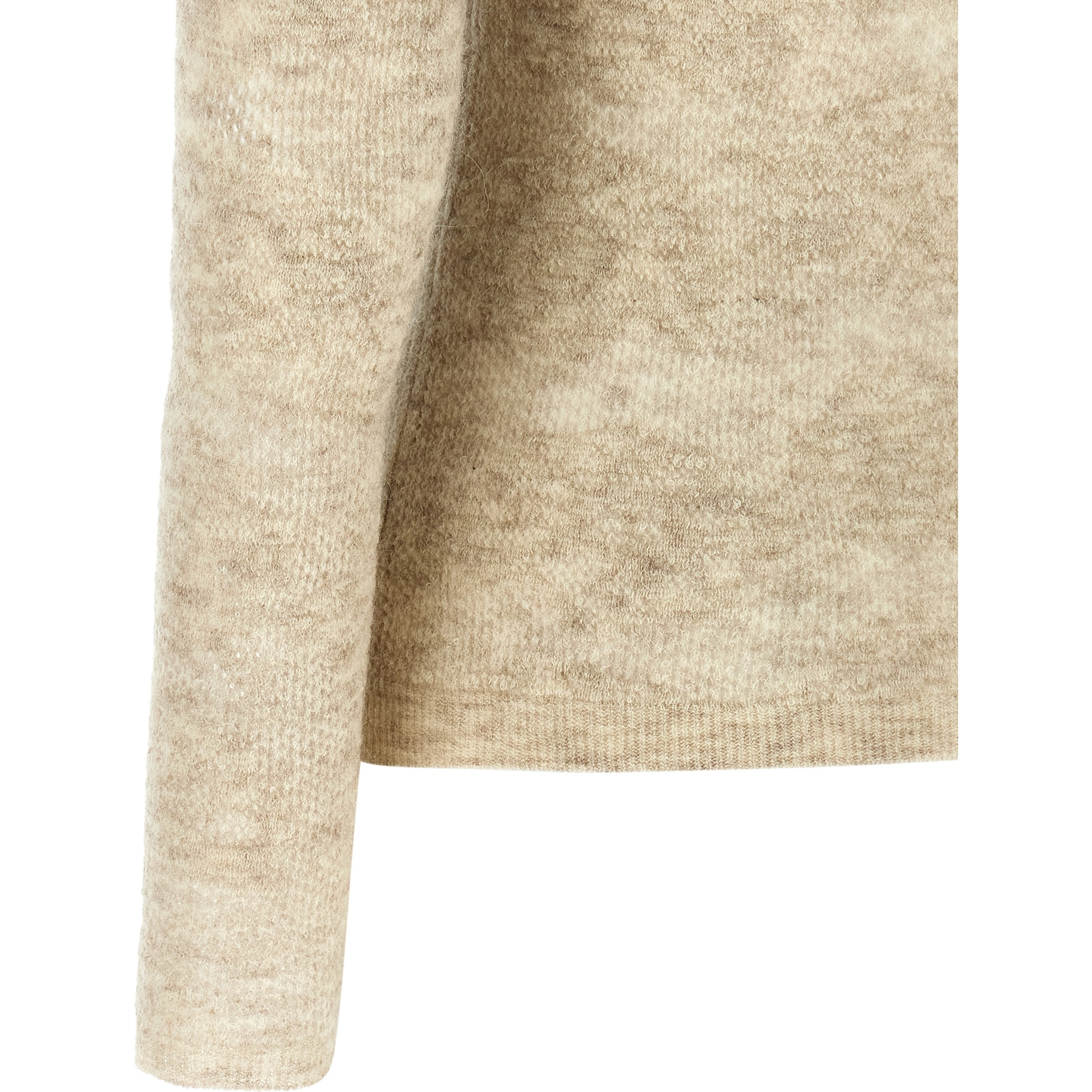 Beige Silk Cardigan