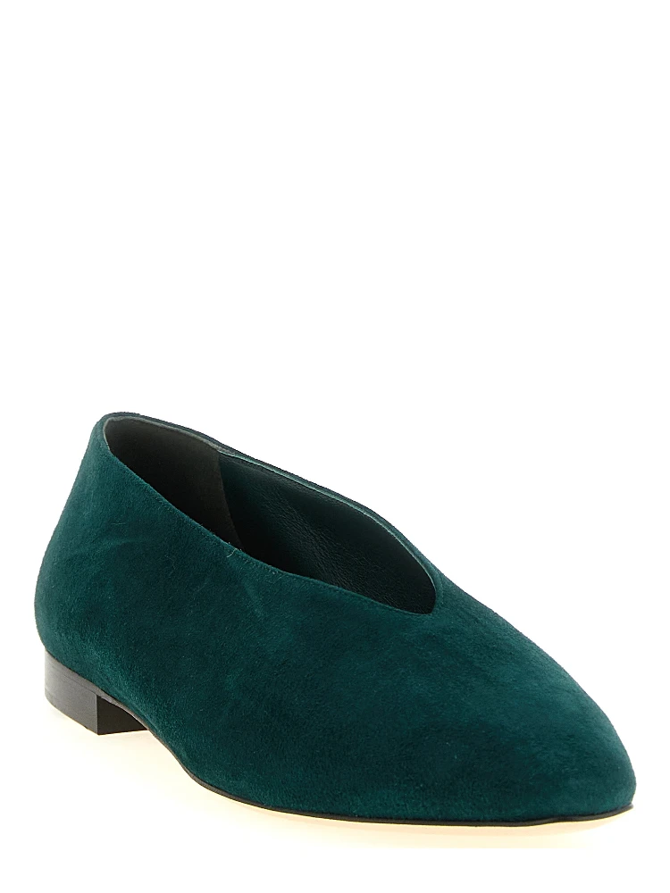 Bicolor Leather Ballet Flats alternative
