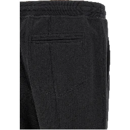 Black Cotton Joggers (Workout Pants)