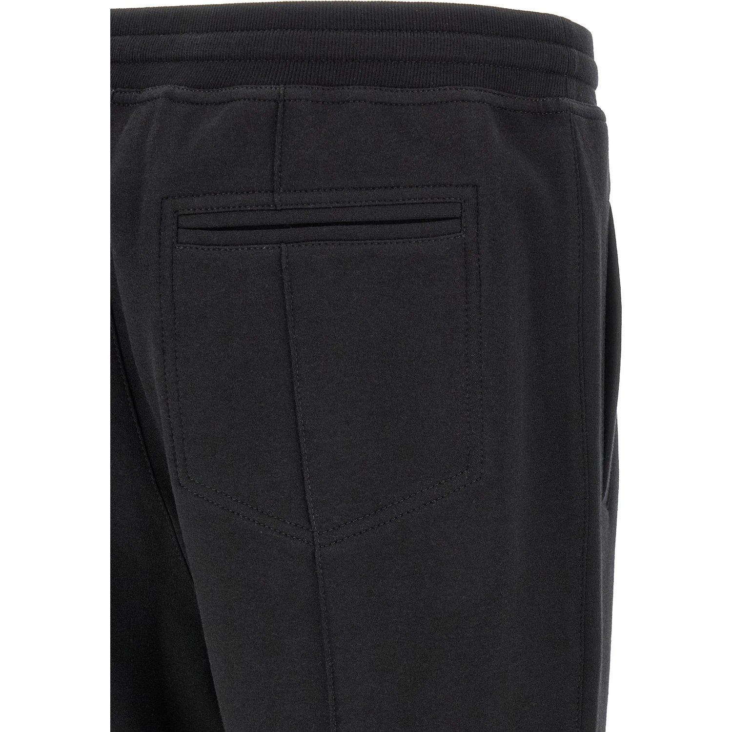 Black Cotton Joggers (Workout Pants)