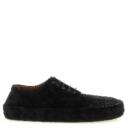 Black Calfskin Oxfords And Derbies