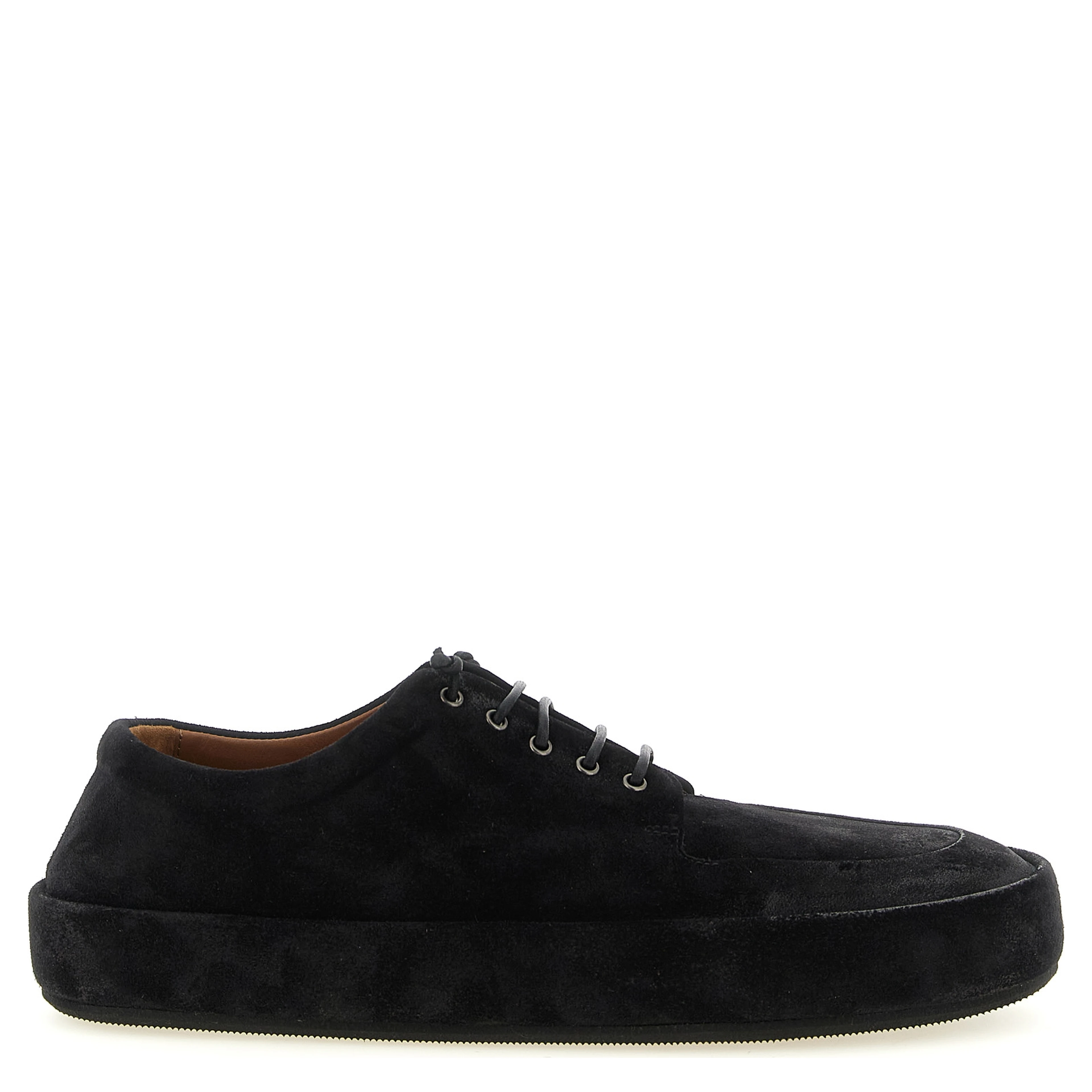 Black Calfskin Oxfords And Derbies