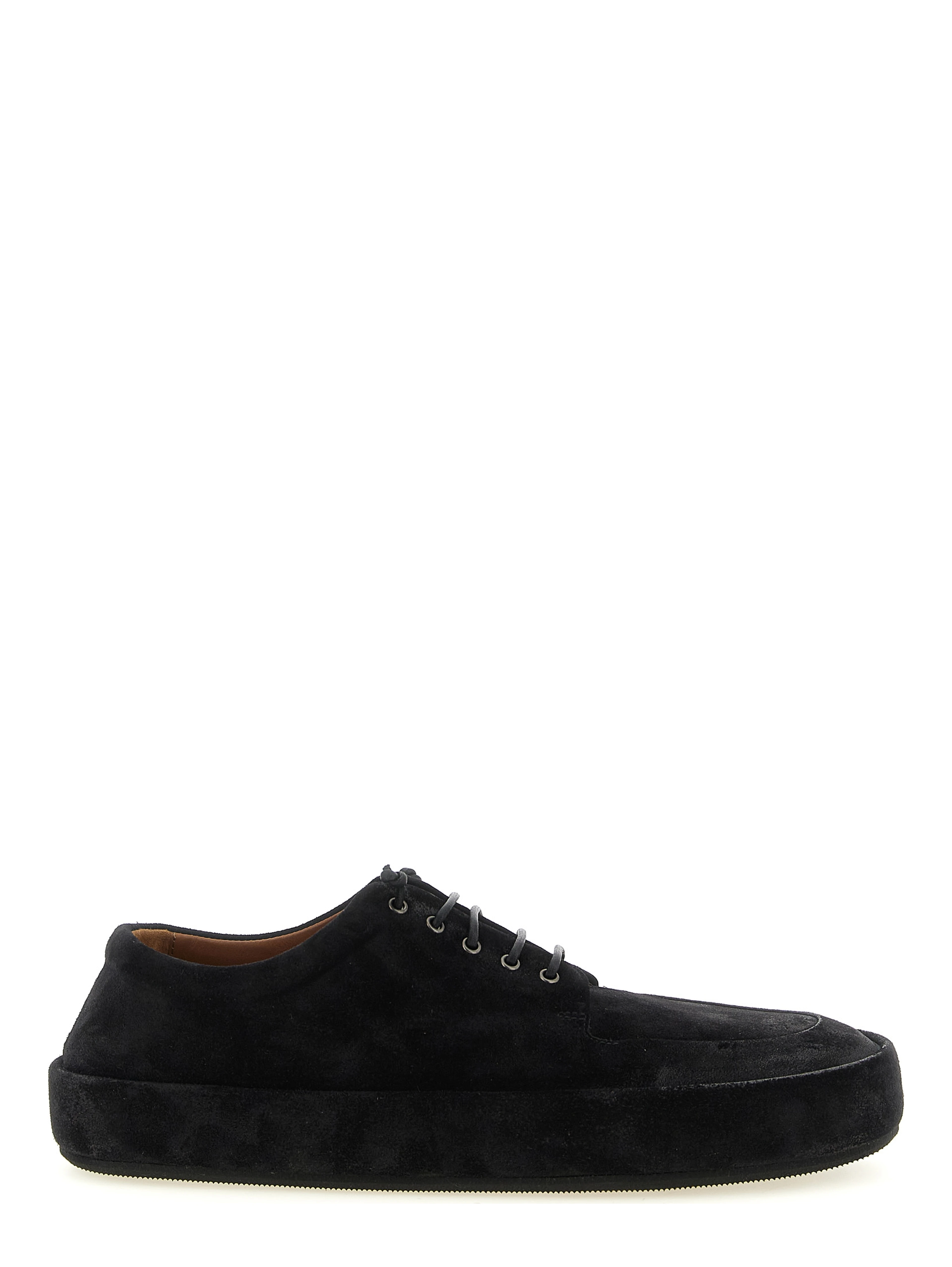 Black Calfskin Oxfords And Derbies
