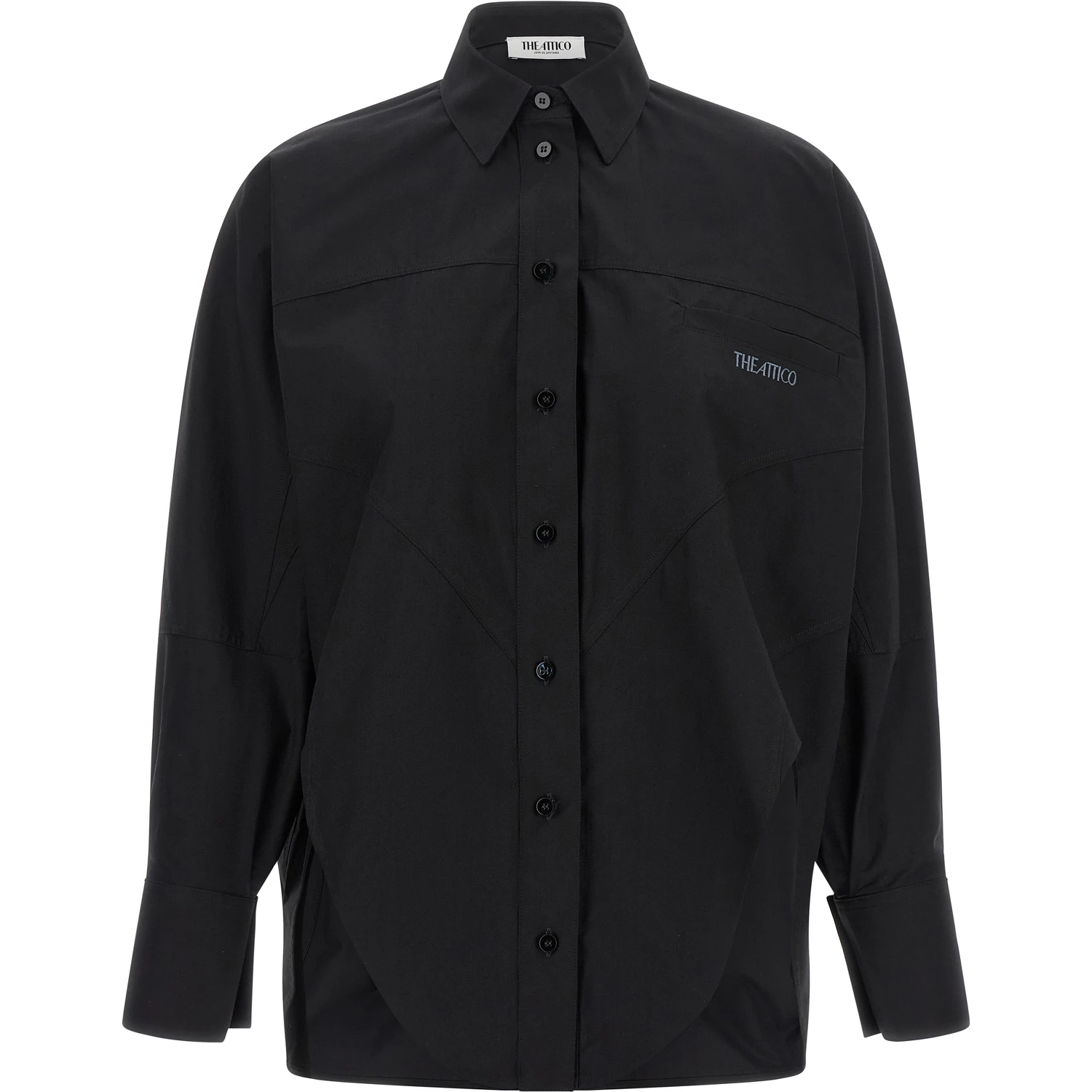 Black Cotton Blouse
