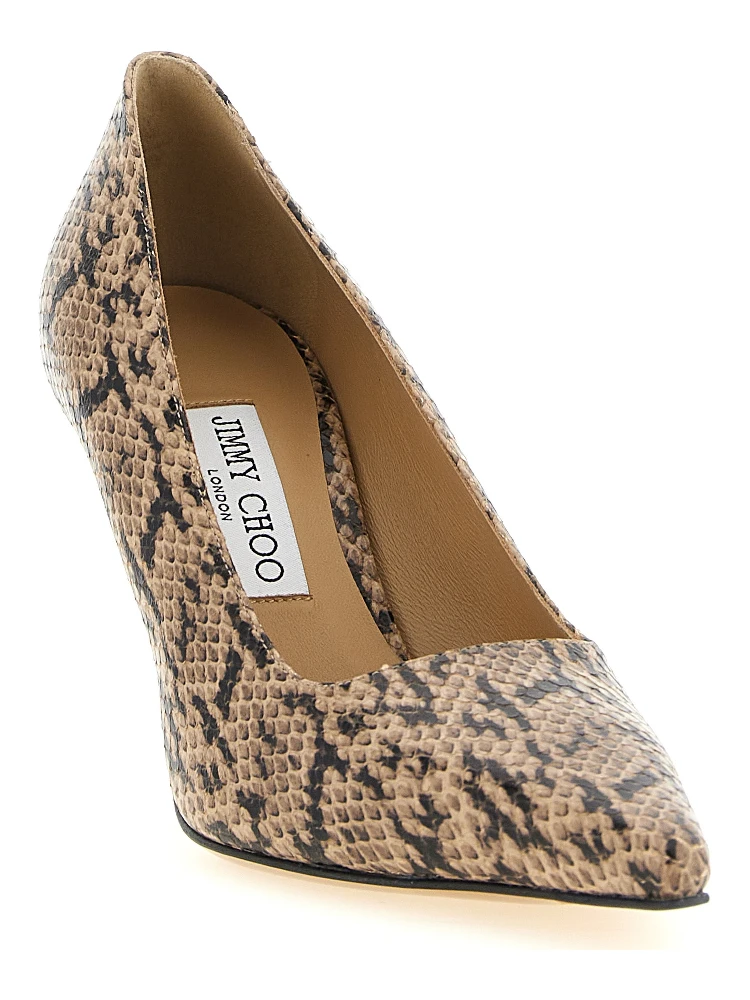 Brown Leather High Heel Pumps alternative