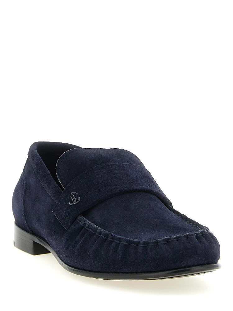 Blue Leather Slip-On Loafers alternative