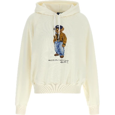 White Cotton Sweatshirt