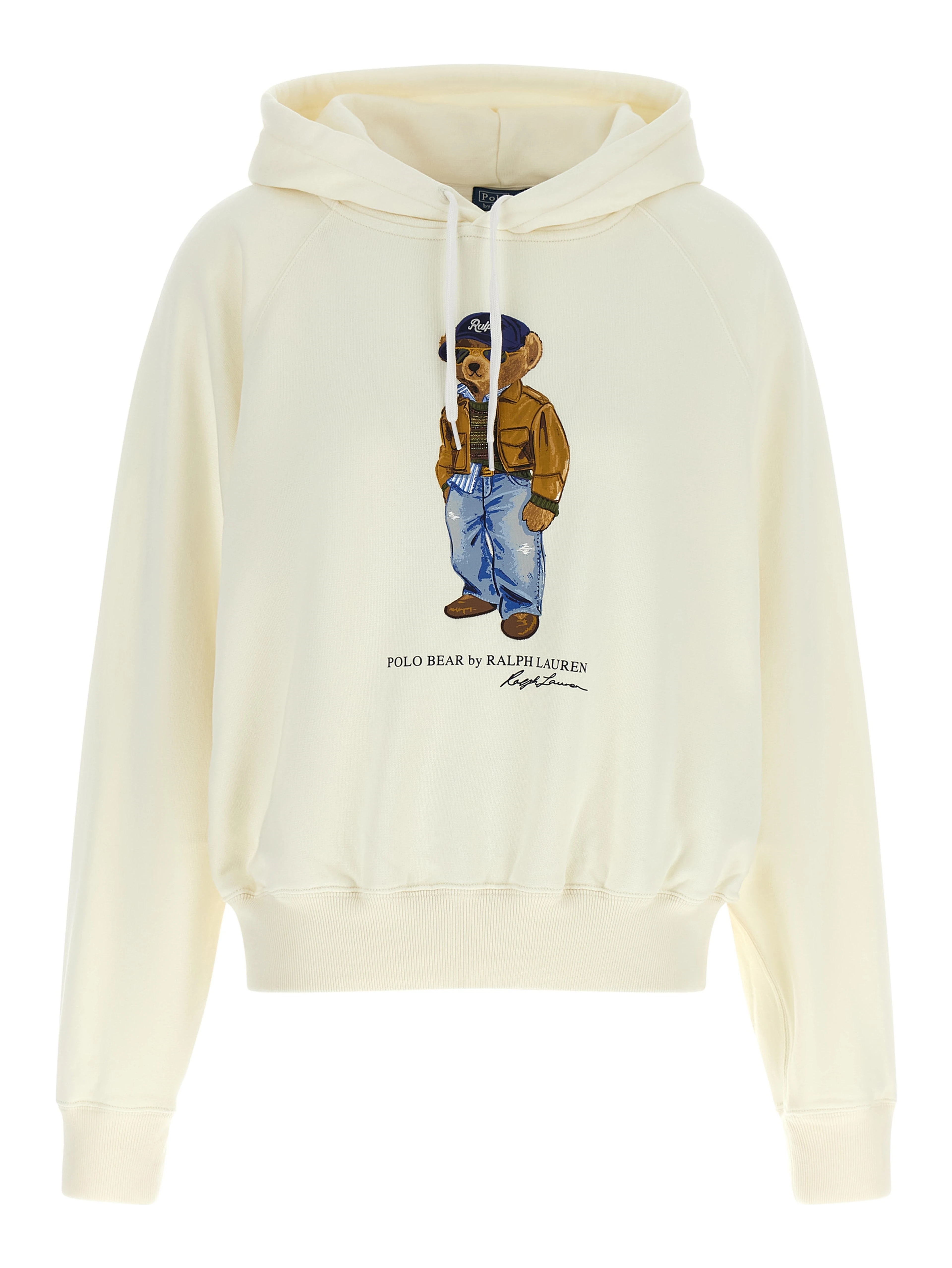 White Cotton Sweatshirt