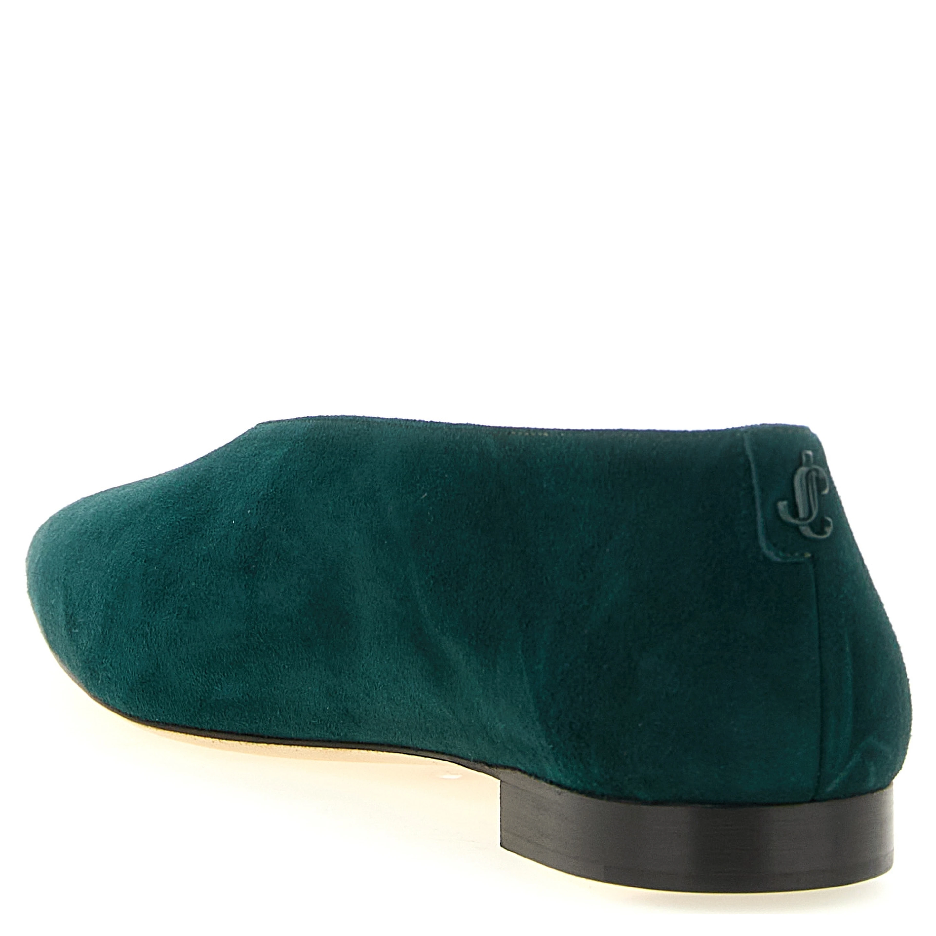 Bicolor Leather Ballet Flats