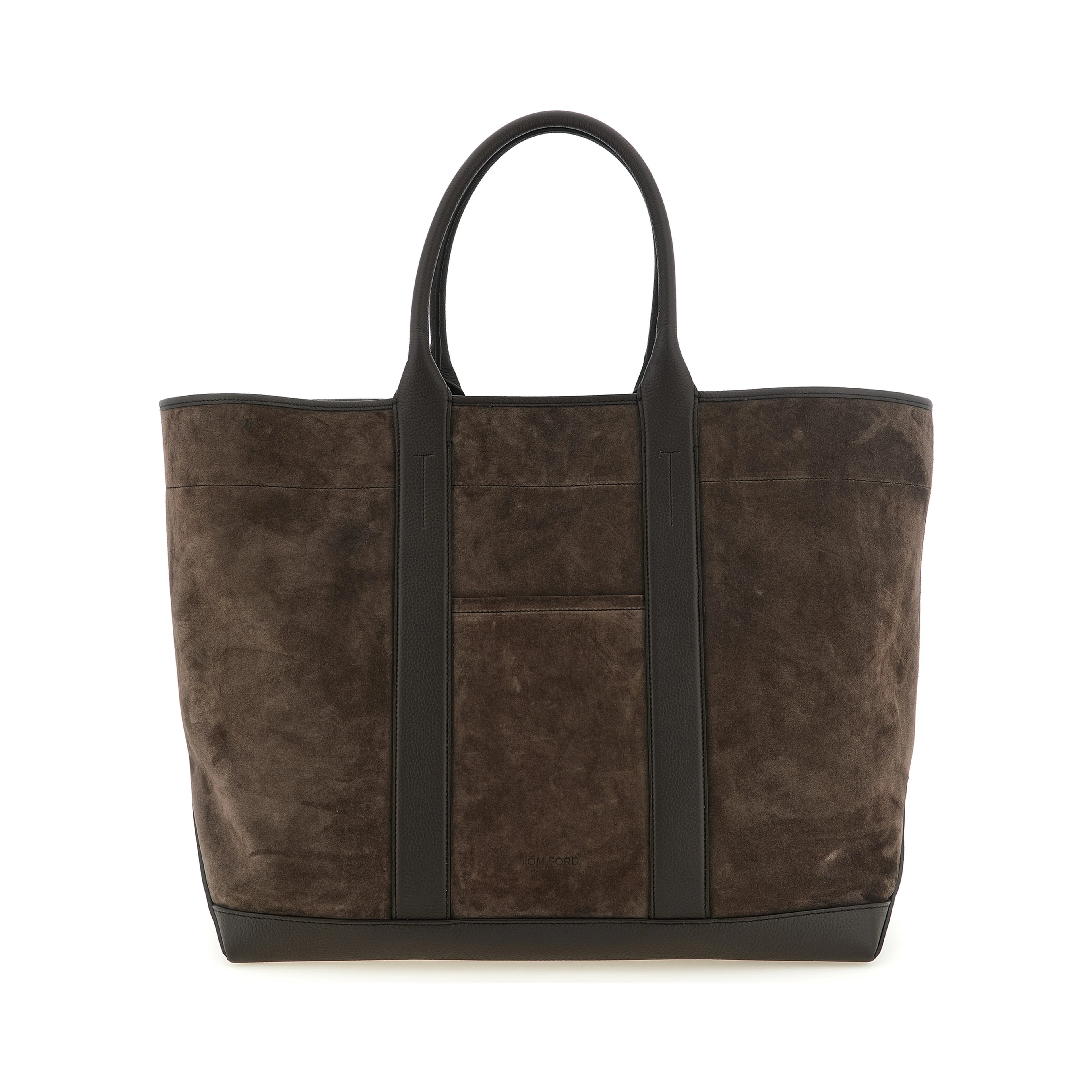 Brown Calfskin Tote Bag