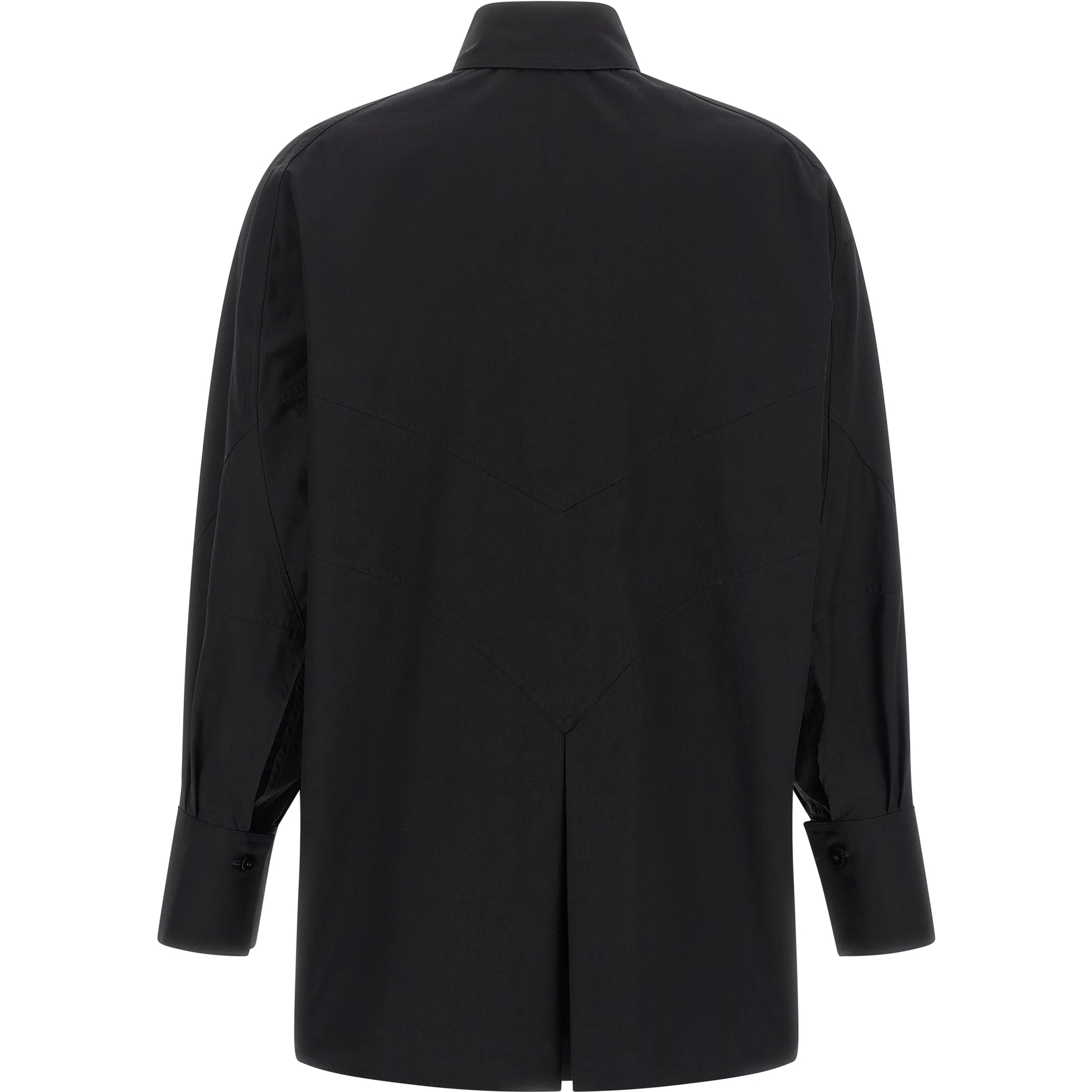 Black Cotton Blouse