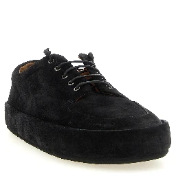Black Calfskin Oxfords And Derbies
