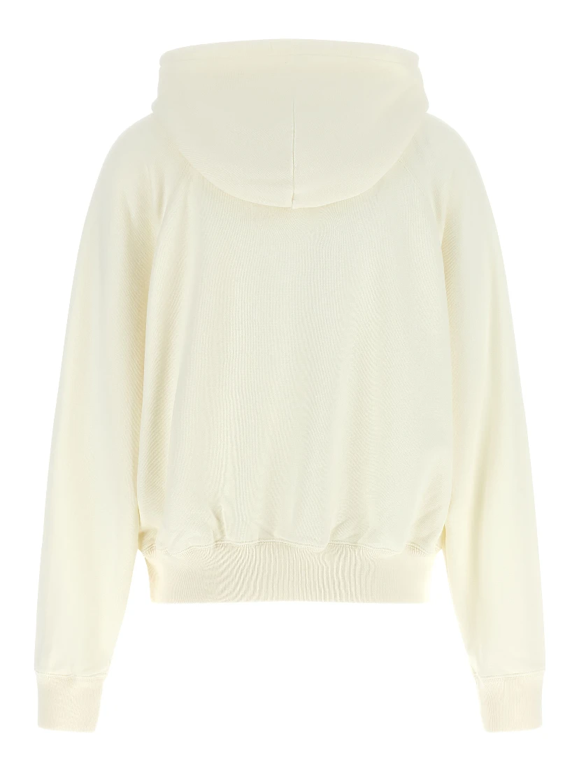 White Cotton Sweatshirt
