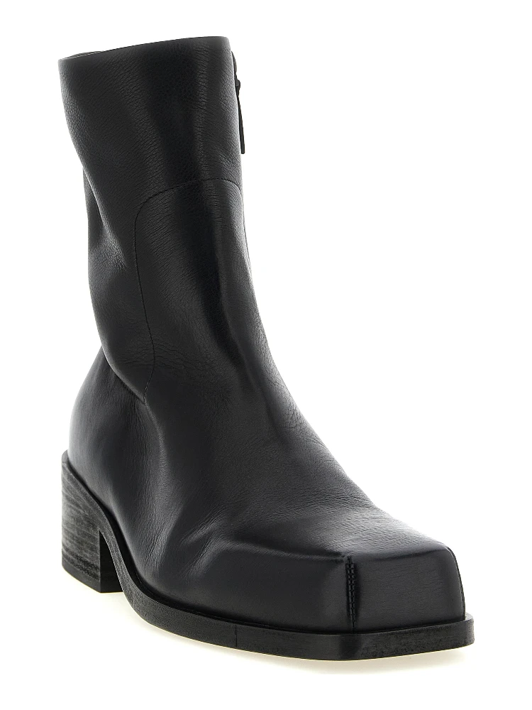 Black Calfskin Ankle Boots alternative