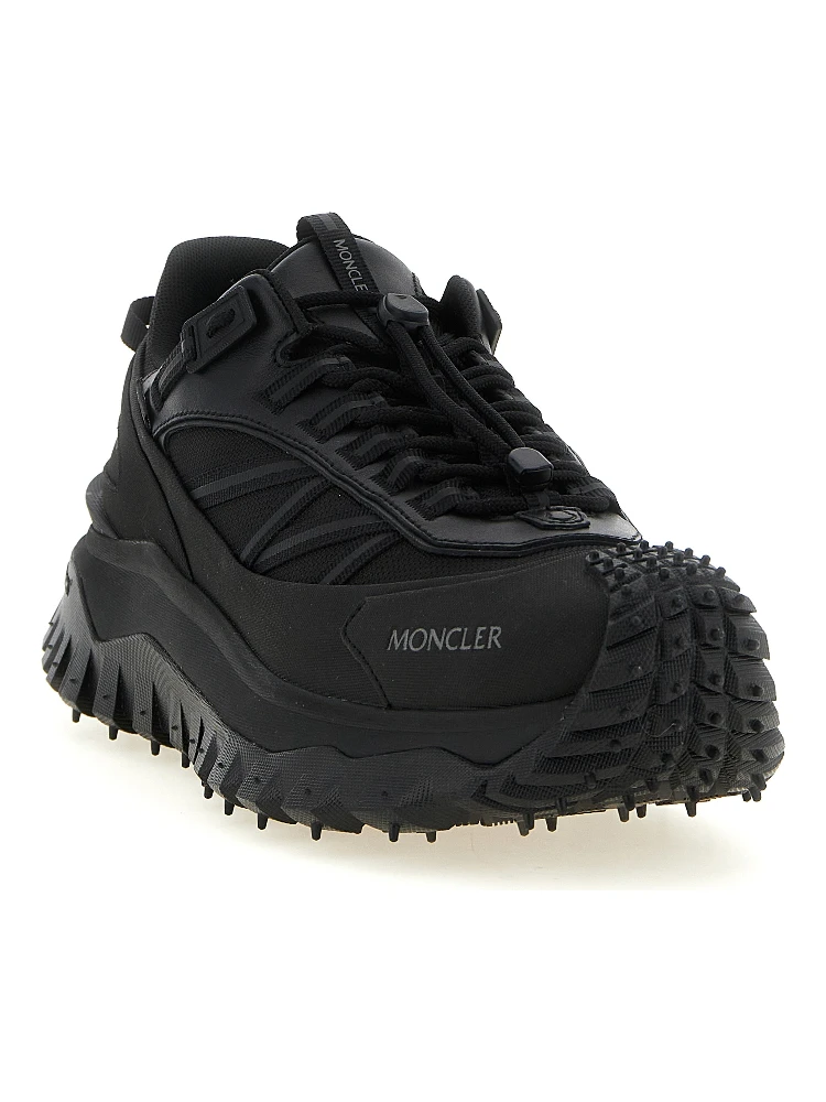 Black Leather Athletic Sneakers alternative