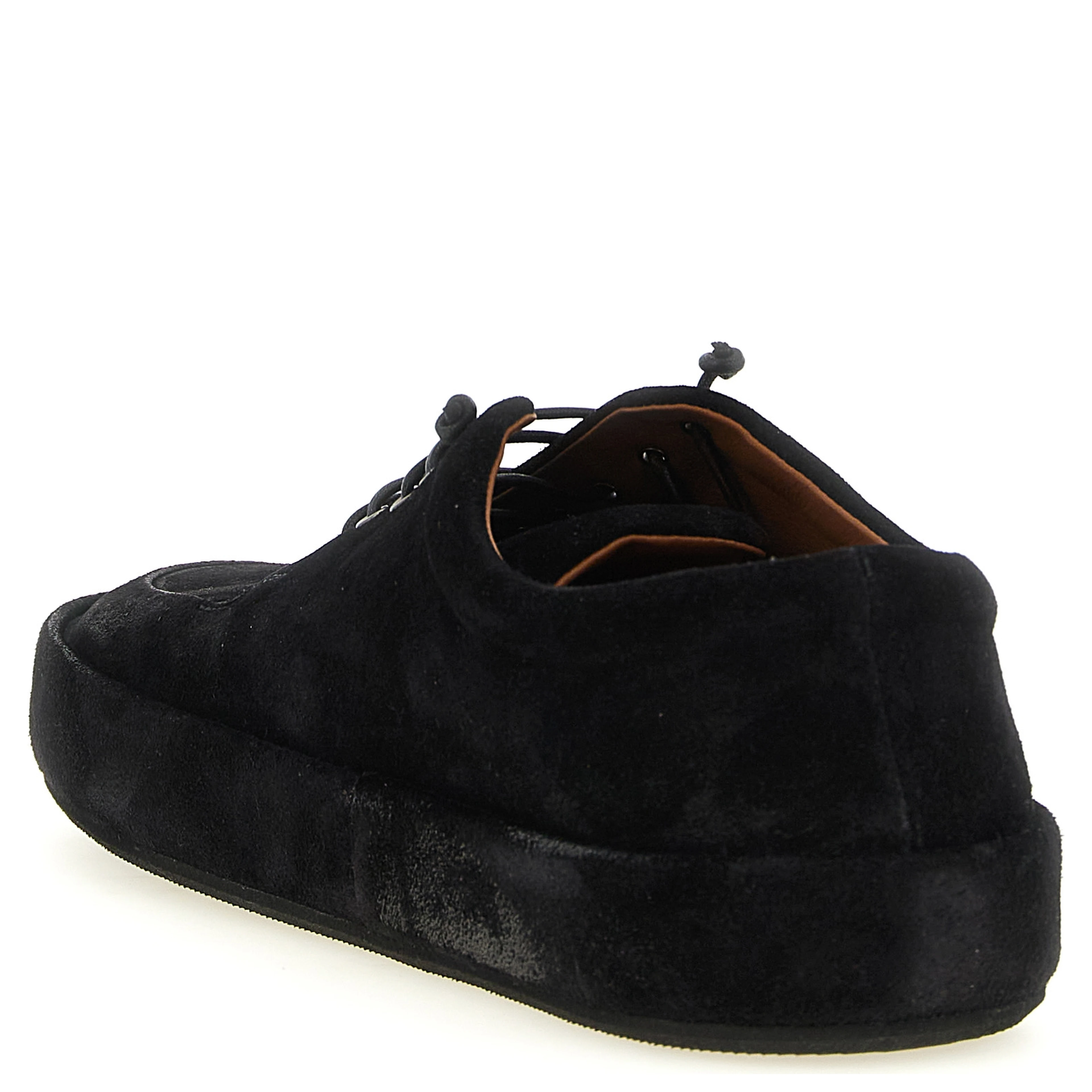 Black Calfskin Oxfords And Derbies