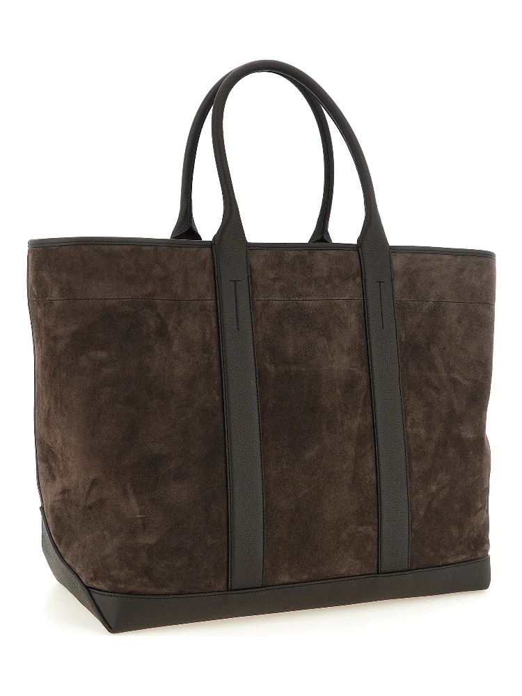 Brown Calfskin Tote Bag alternative