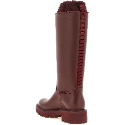 Bordeaux Pvc Over The Knee