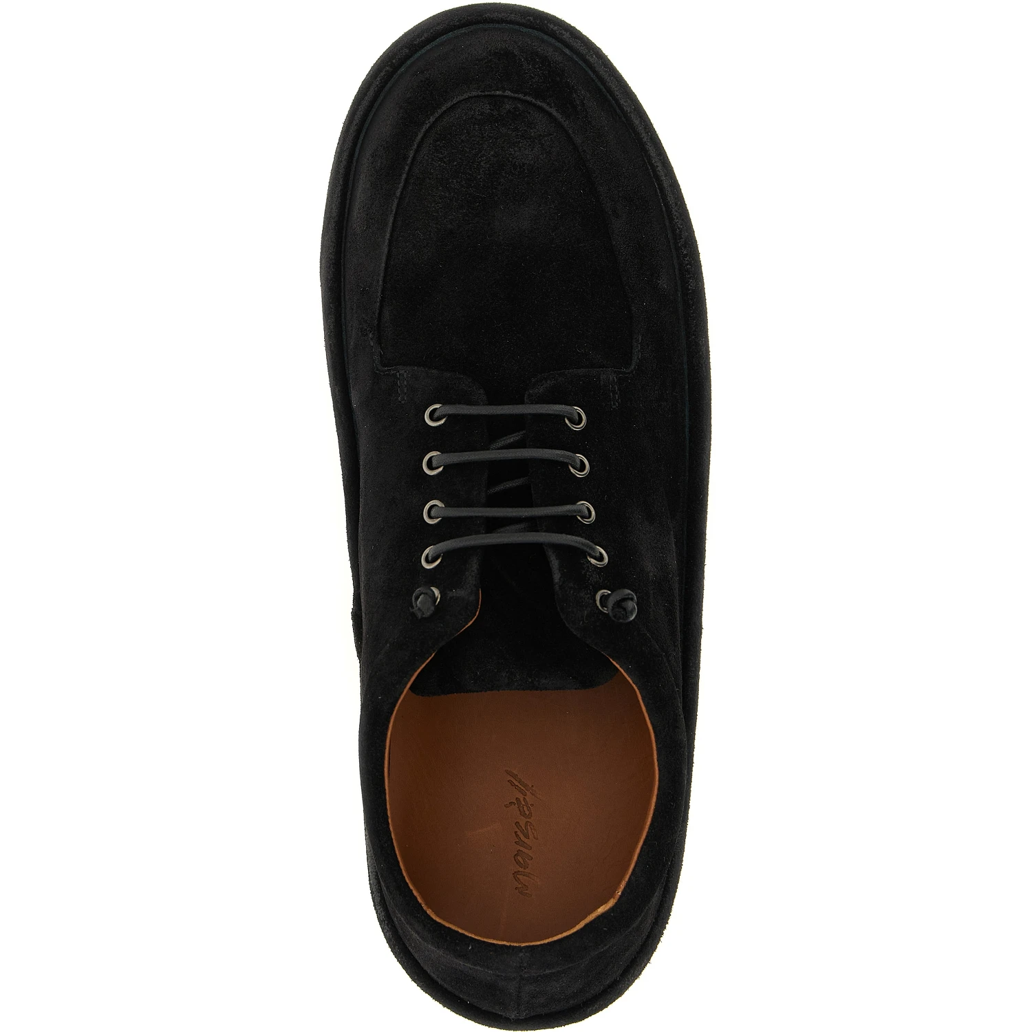 Black Calfskin Oxfords And Derbies