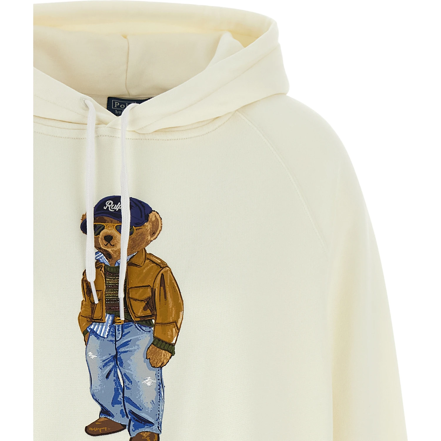 White Cotton Sweatshirt