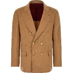 Beige Camel Hair  Blazer
