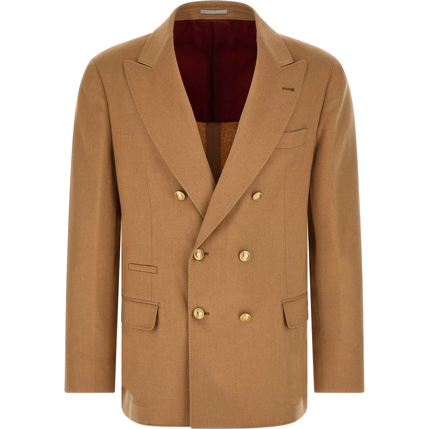 Beige Camel Hair  Blazer