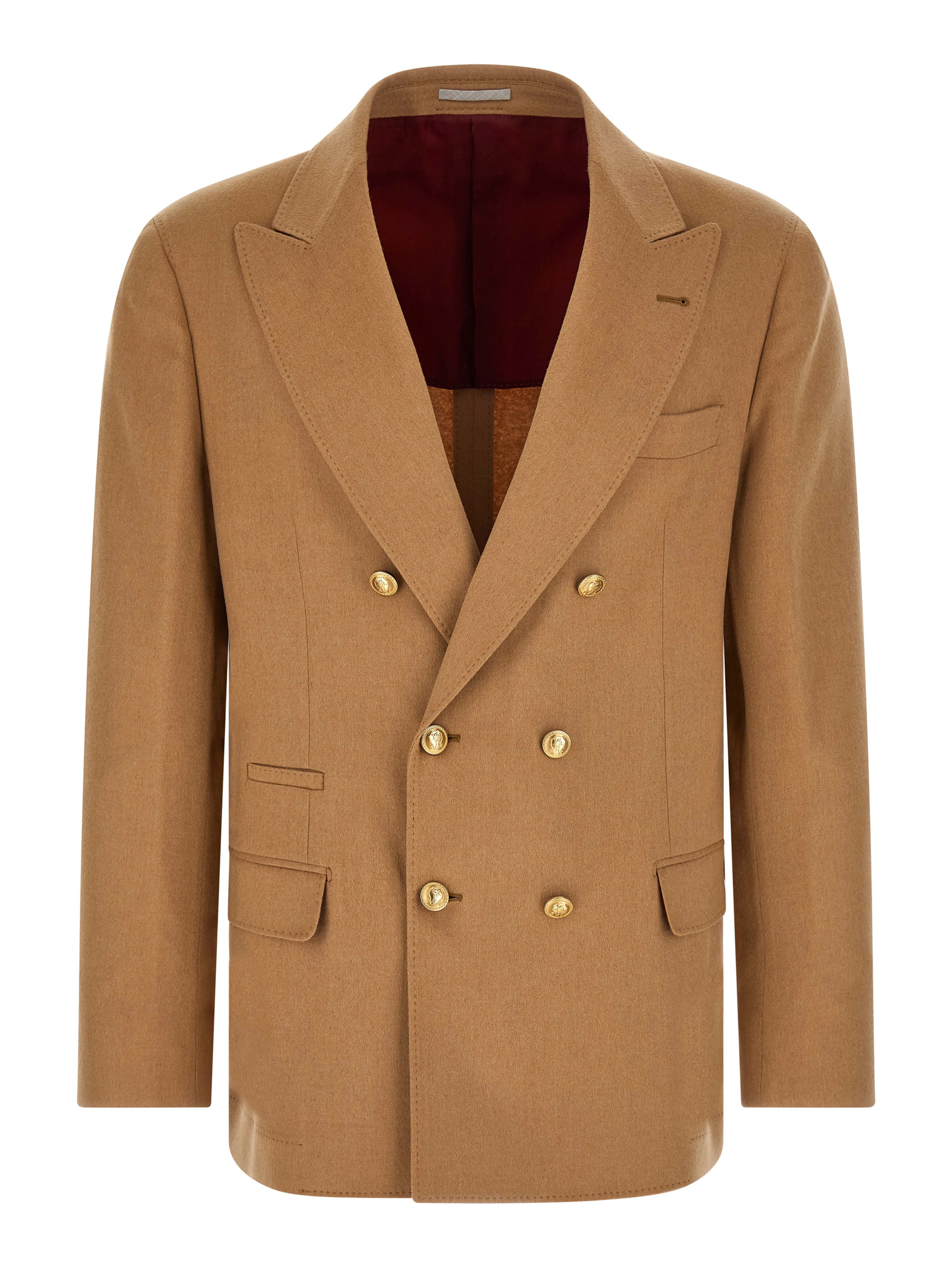 Beige Camel Hair  Blazer