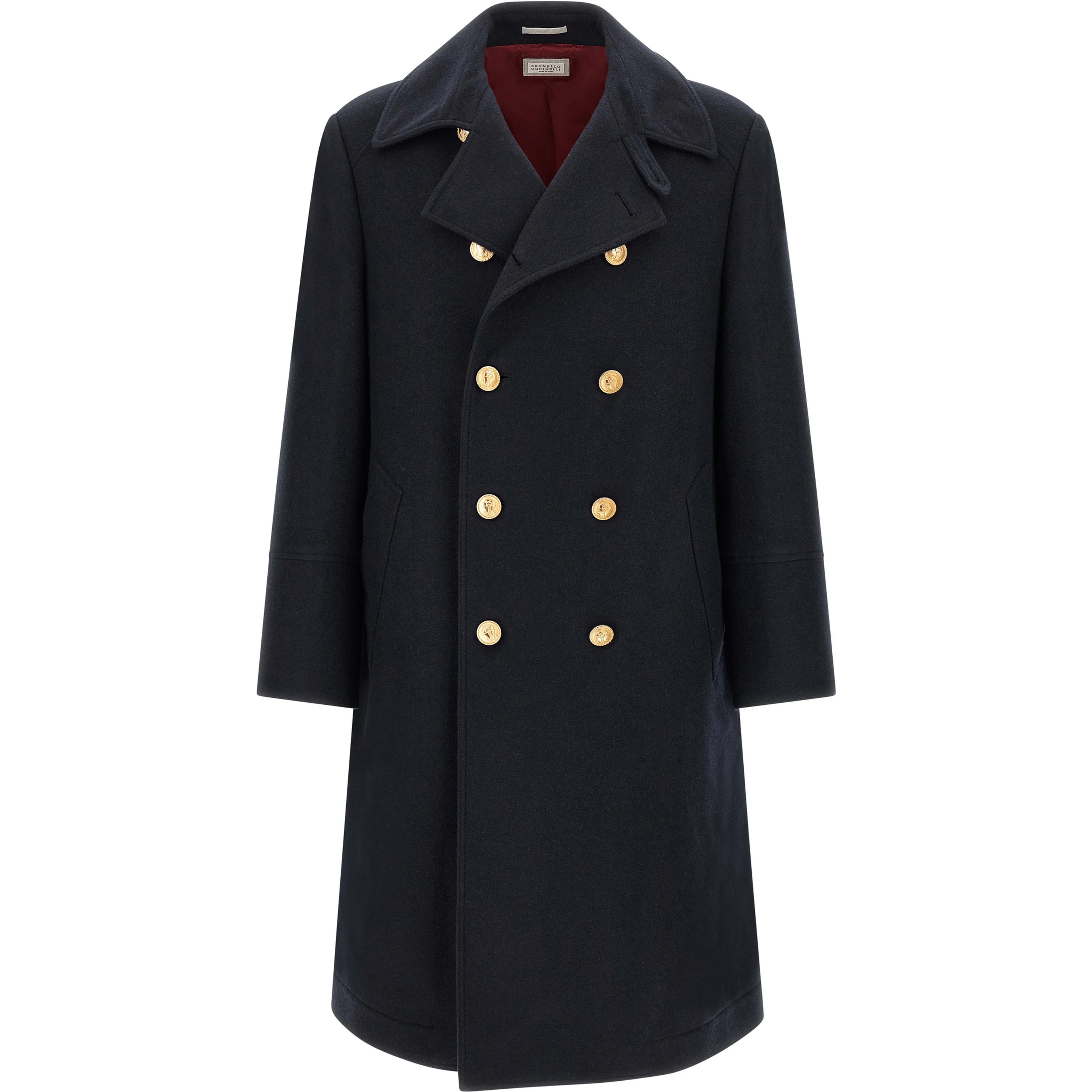 Blue Cashmere Coat