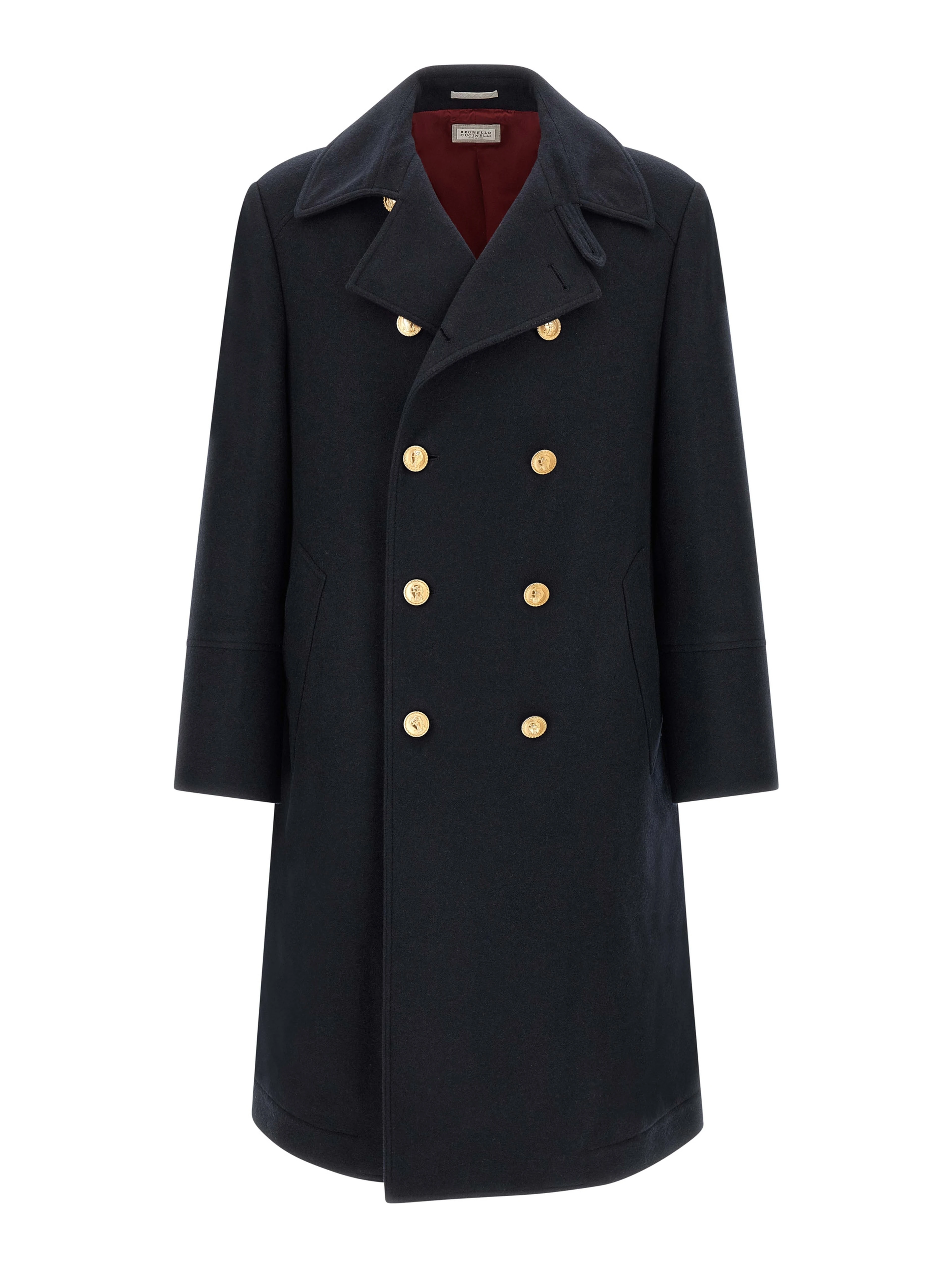 Blue Cashmere Coat