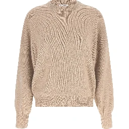 Beige Cashmere Cardigan