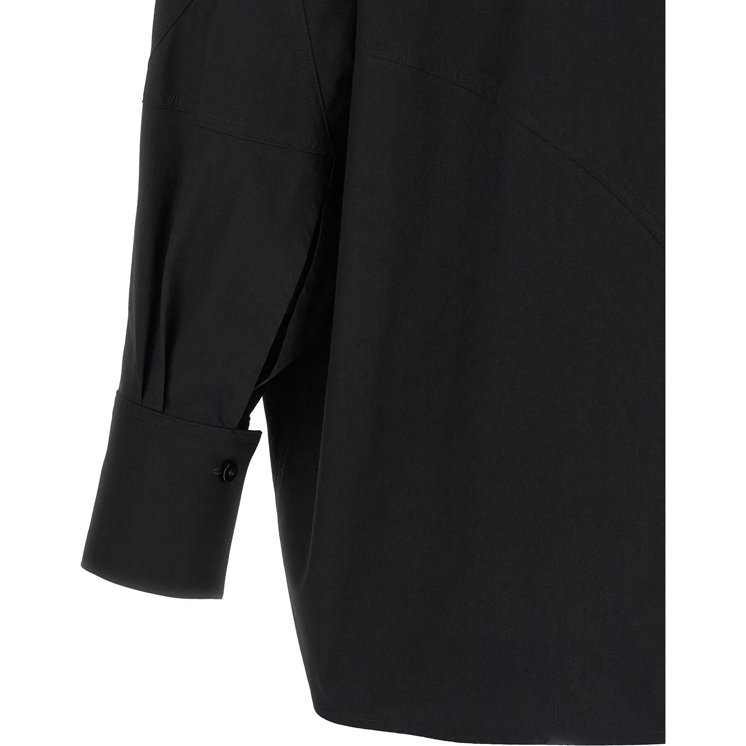 Black Cotton Blouse