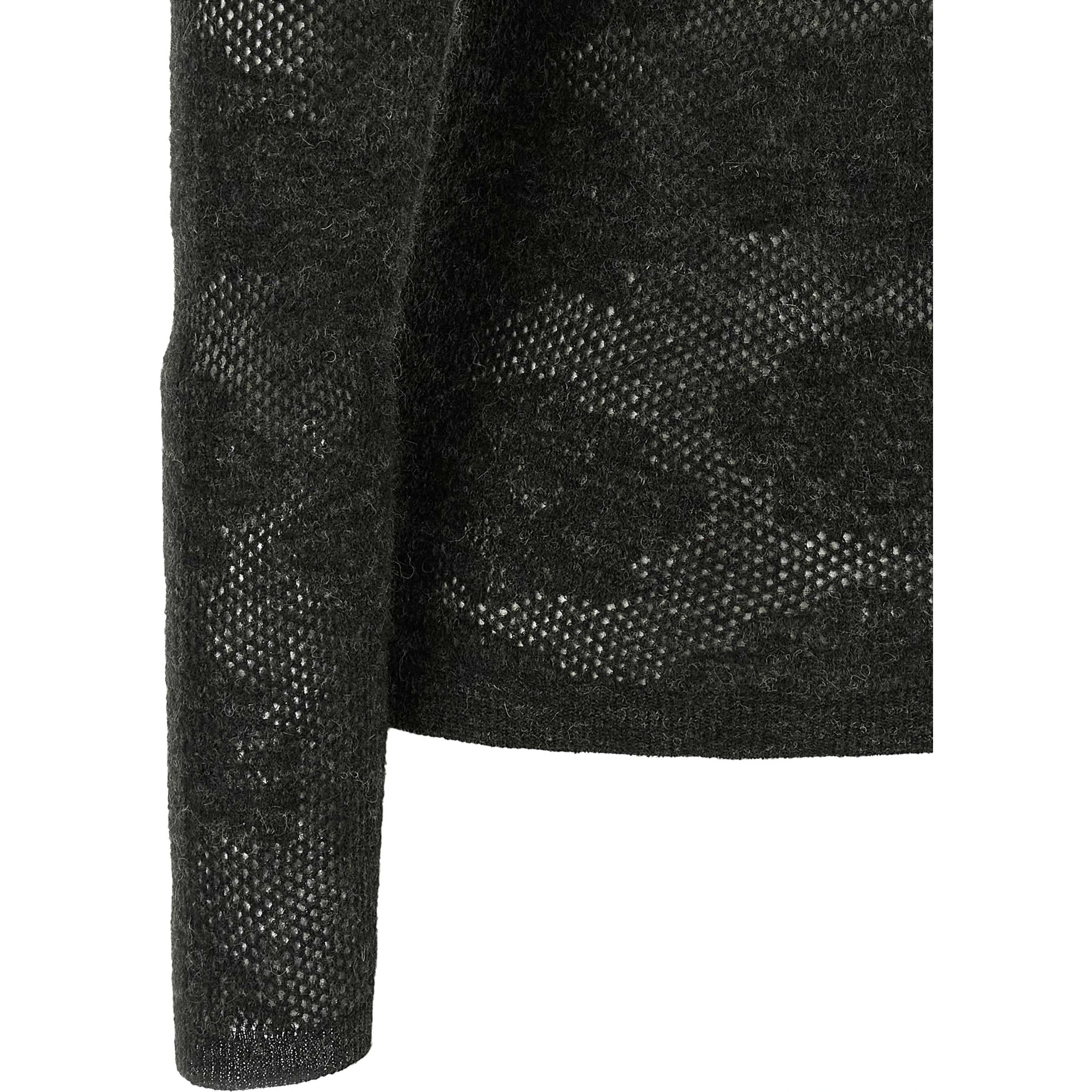 Gray Silk Cardigan