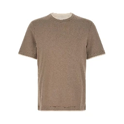 Gray Cotton T-Shirt