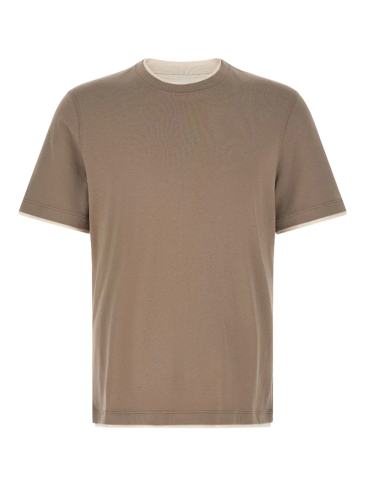 Gray Cotton T-Shirt