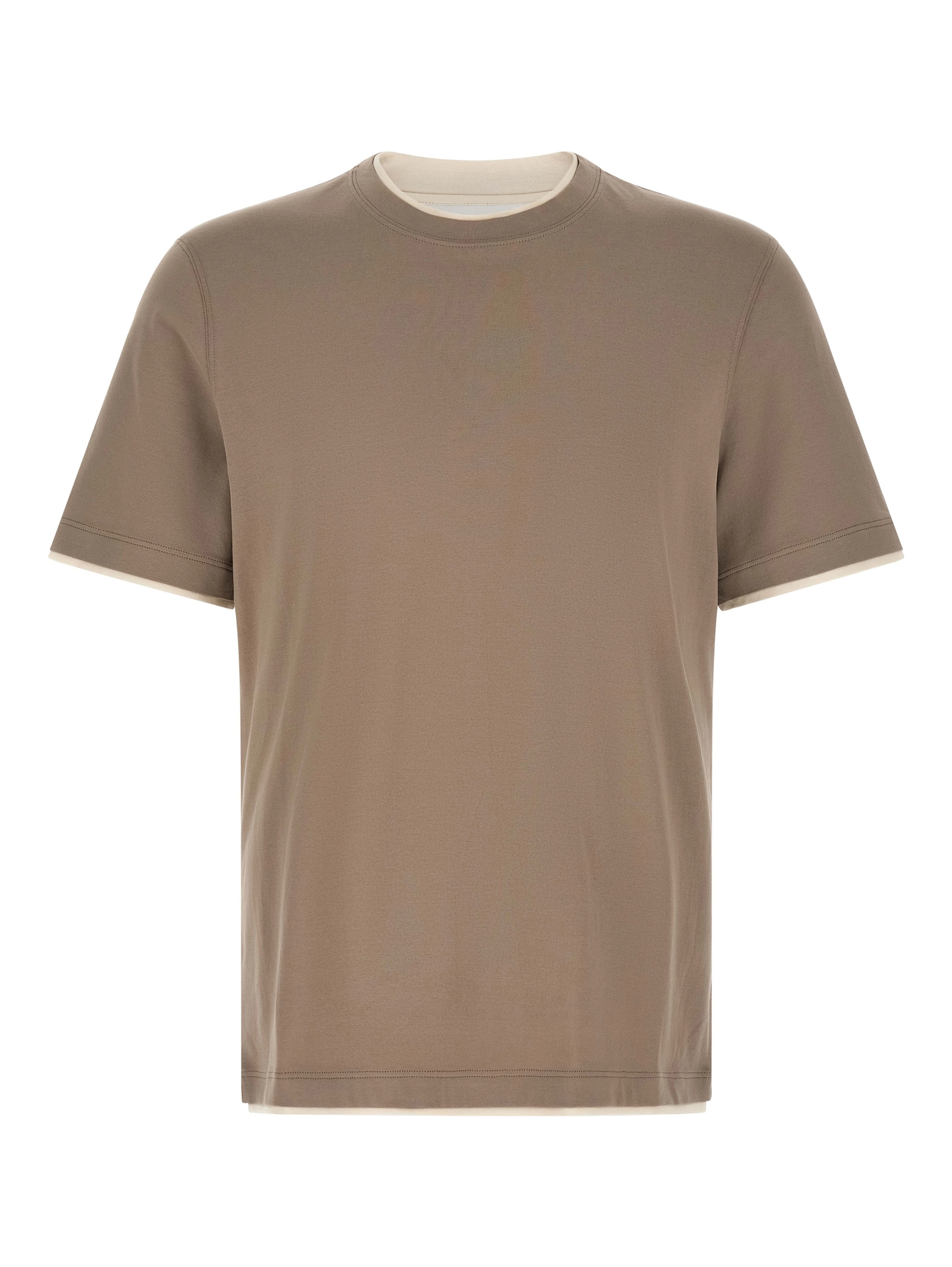 Gray Cotton T-Shirt