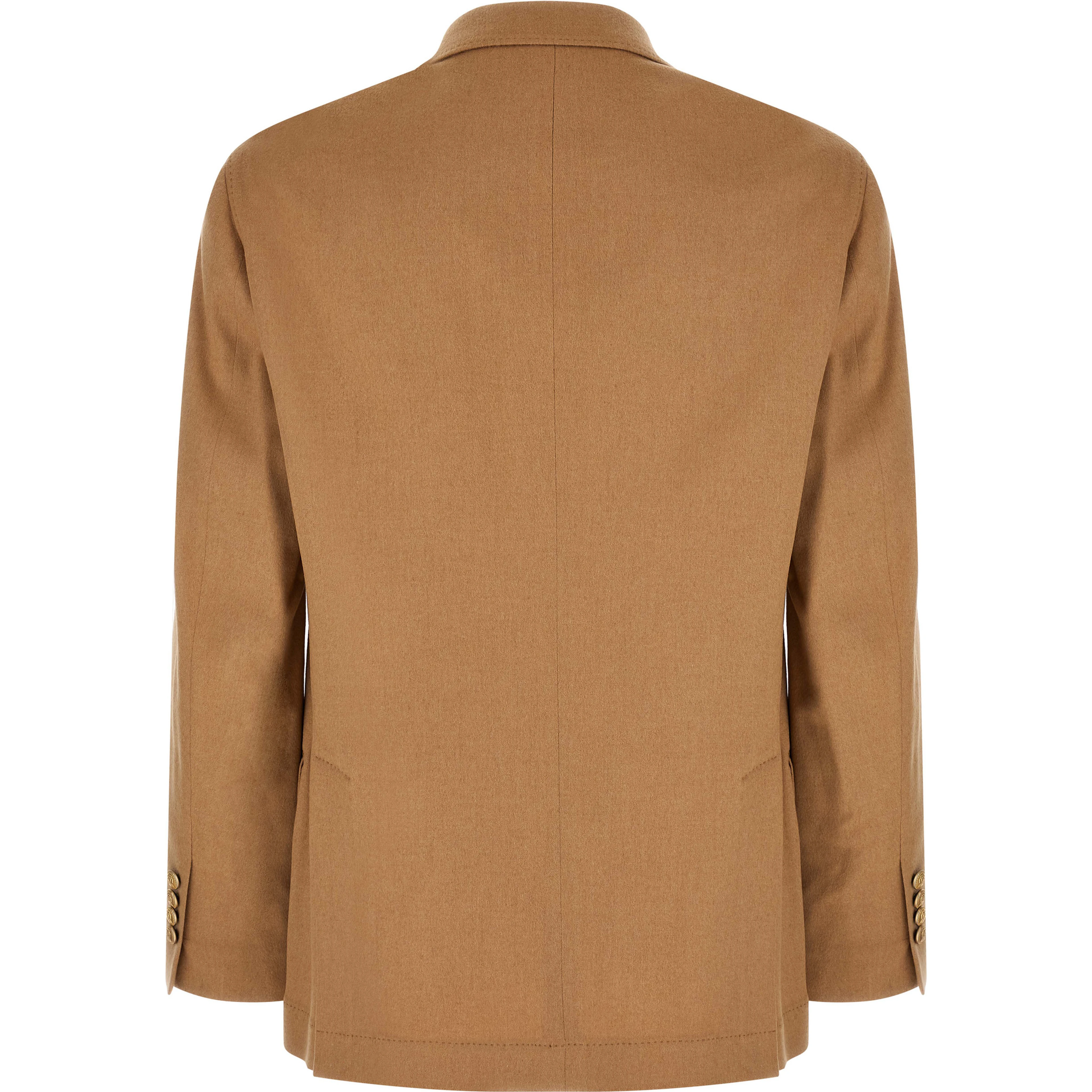 Beige Camel Hair Blazer