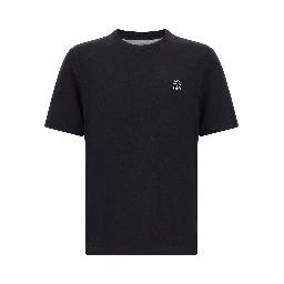 Black Cotton T-Shirt