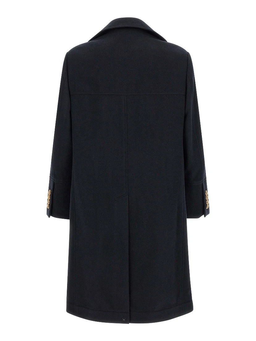 Blue Cashmere Coat
