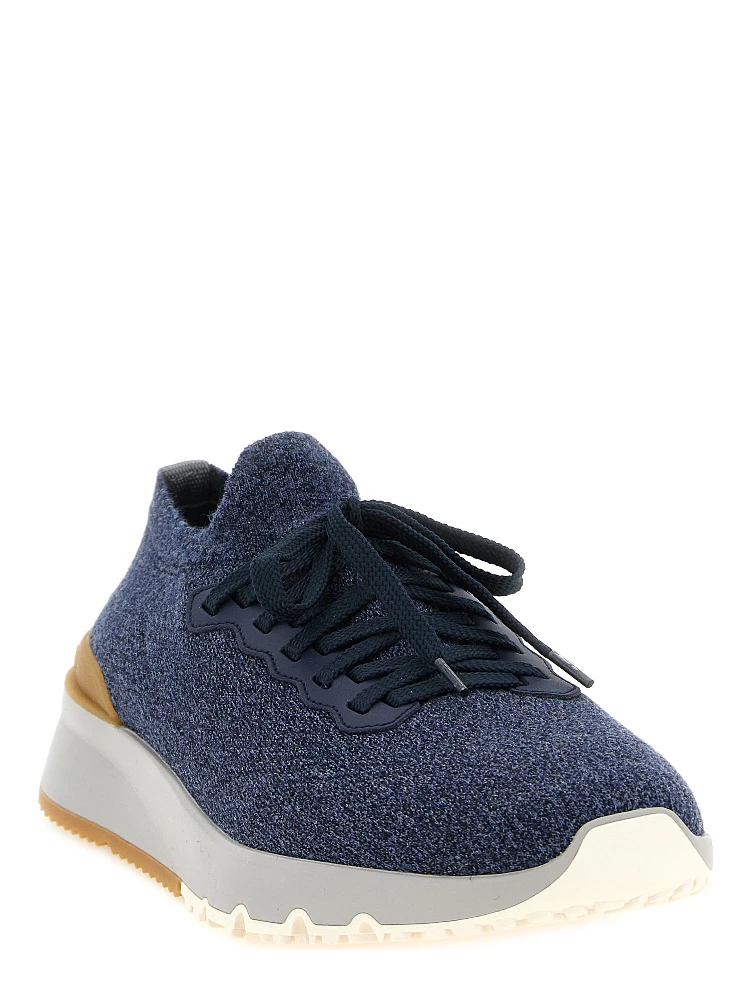 Blue Wool Athletic Sneakers alternative