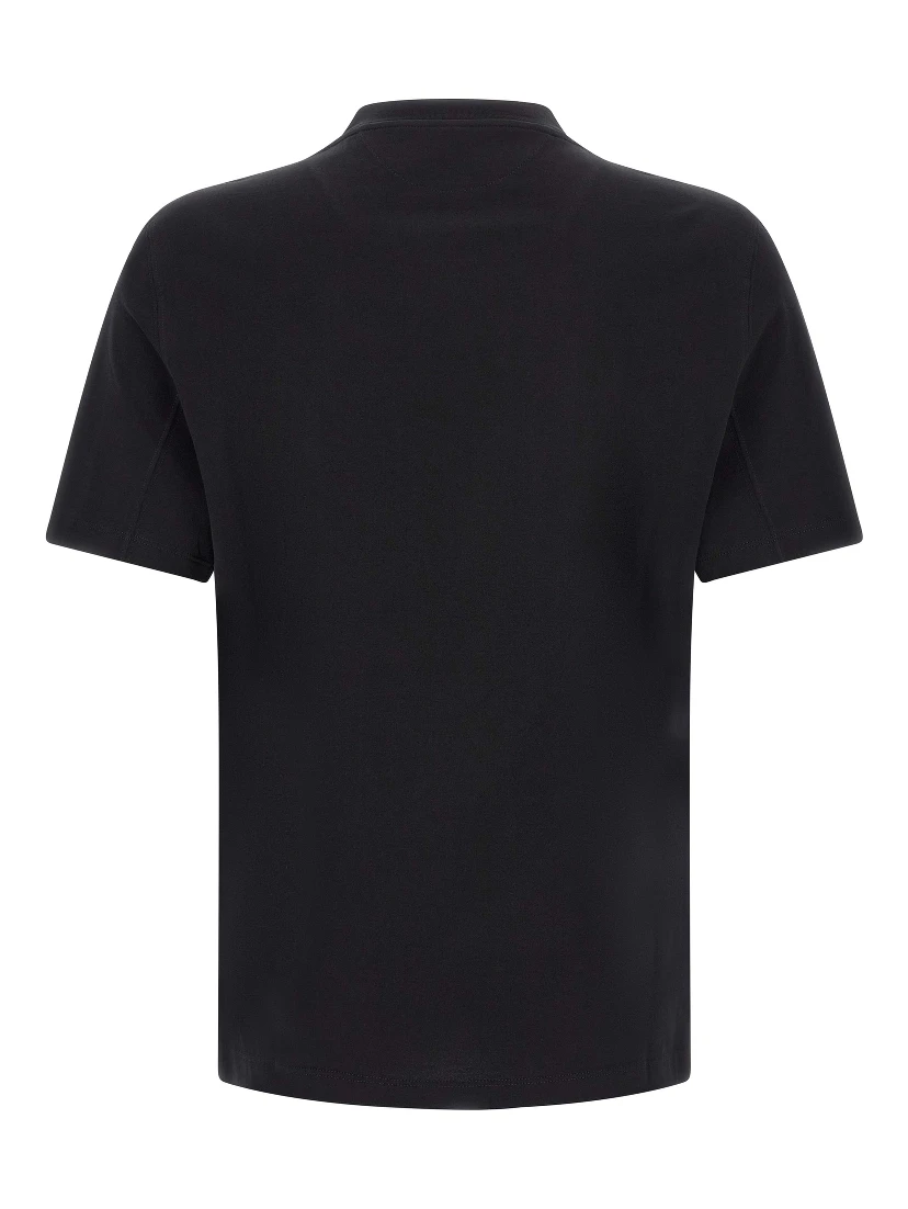 Black Cotton T-Shirt