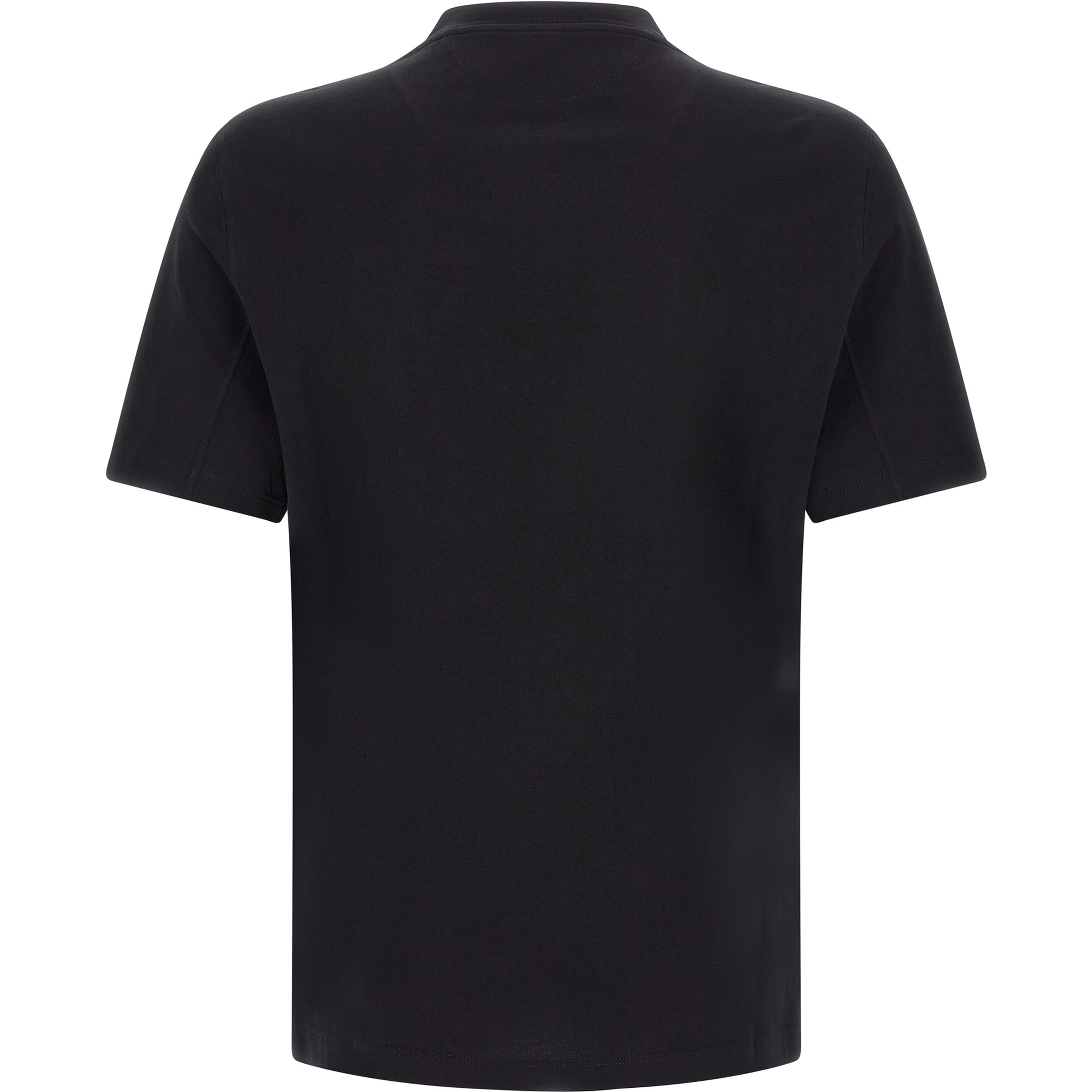 Black Cotton T-Shirt