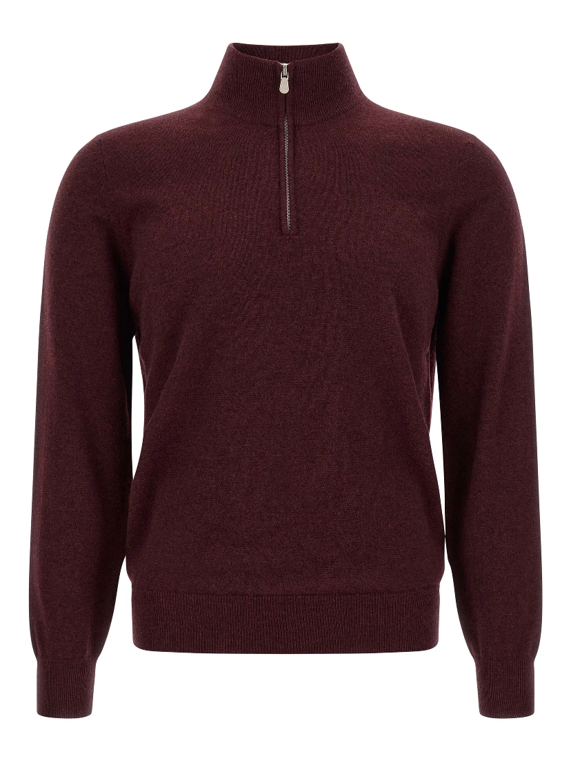 Bordeaux Cashmere Cardigan