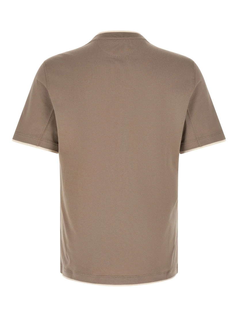 Gray Cotton T-Shirt