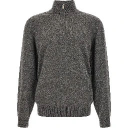 Gray Cashmere Cardigan