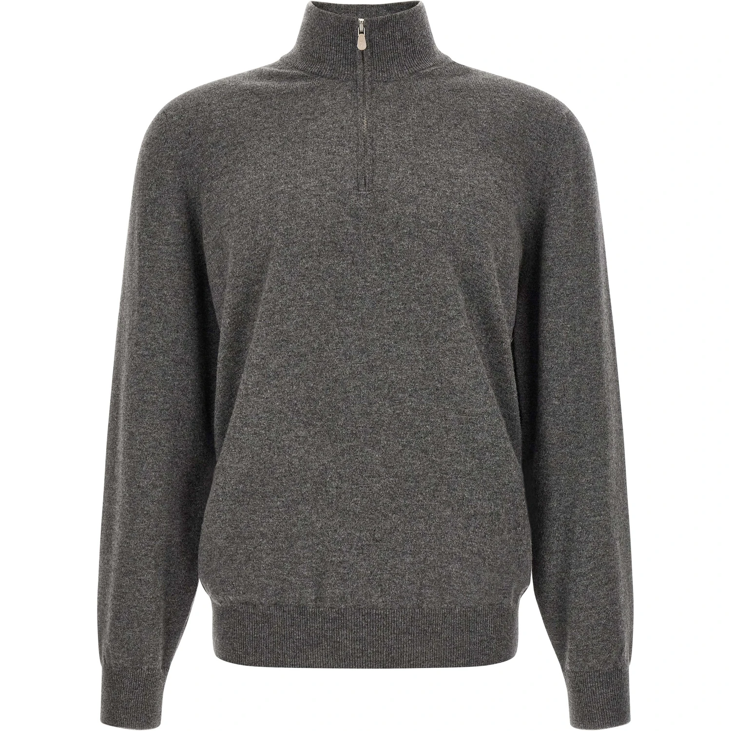 Gray Cashmere Cardigan