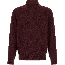 Bordeaux Cashmere Polo Shirt