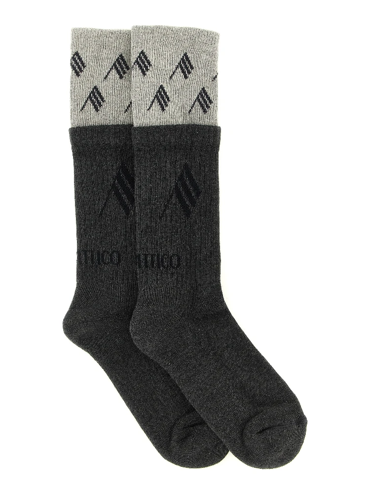 Gray Cotton Socks